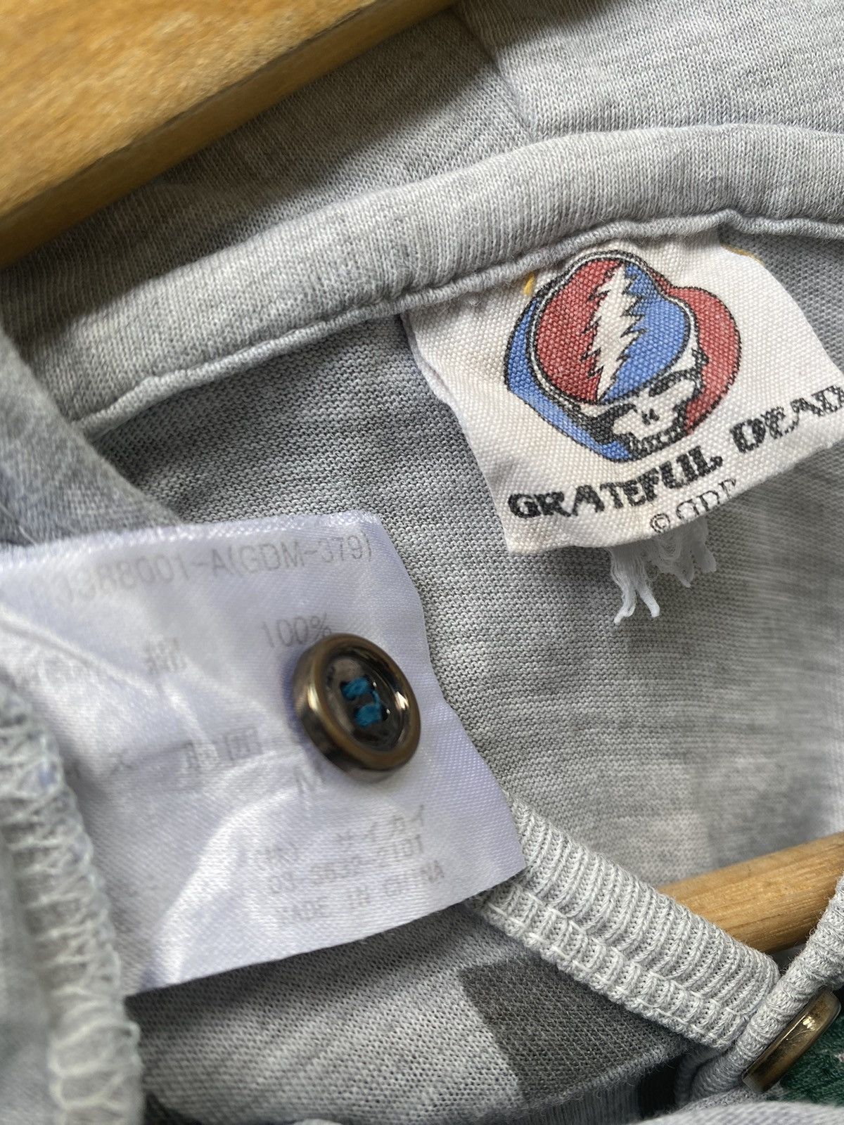 Grateful Dead Vintage 2009s GDP Hoodies Style Apache Short Sweaters Size US M / EU 48-50 / 2 - 9 Thumbnail