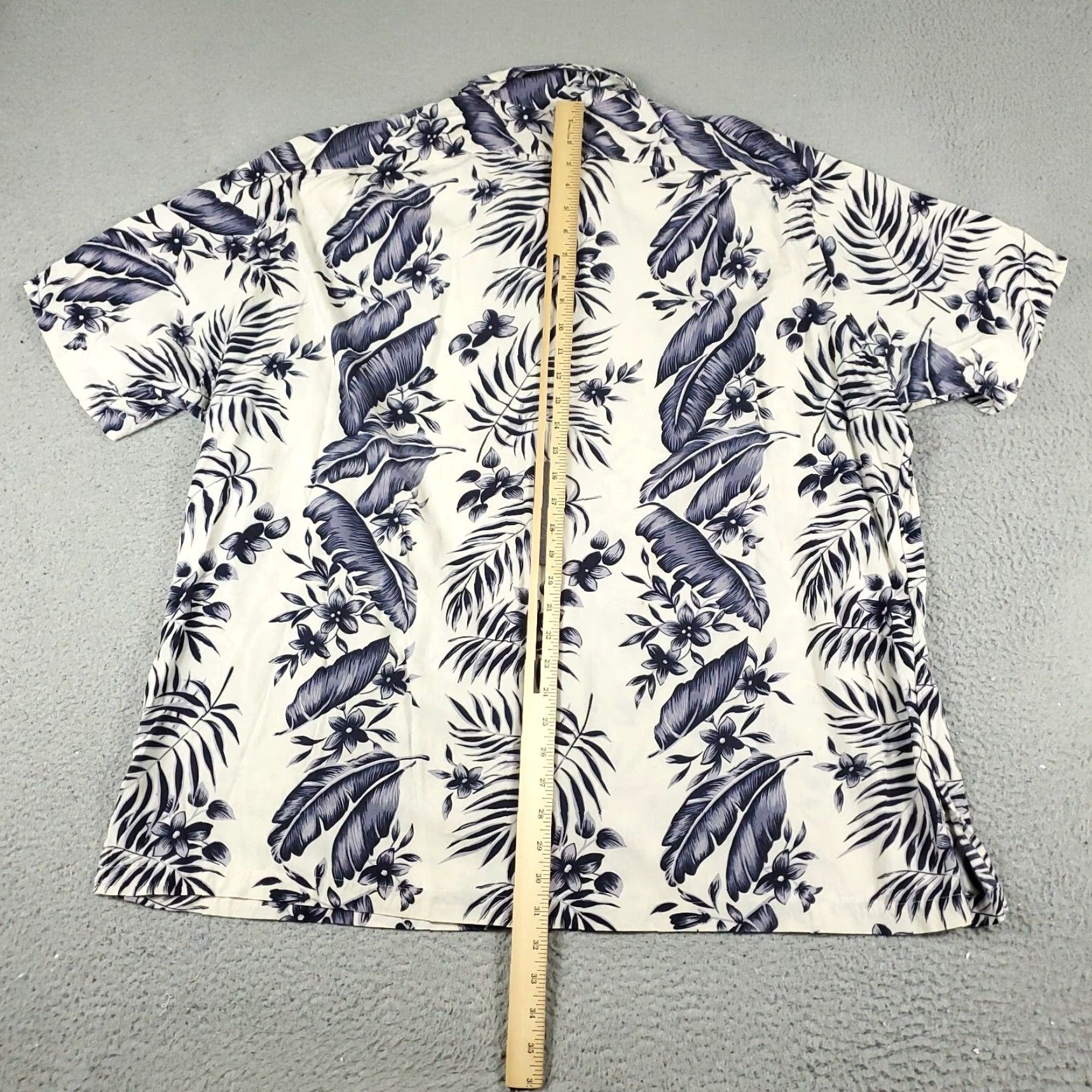 Ralph Lauren Ralph Lauren Mens Shirt 2XL Short Sleeve Button-Up Floral Hawaiian Blue Classic, Preppy, All Seasons Size US XXL / EU 58 / 5 - 7 Thumbnail
