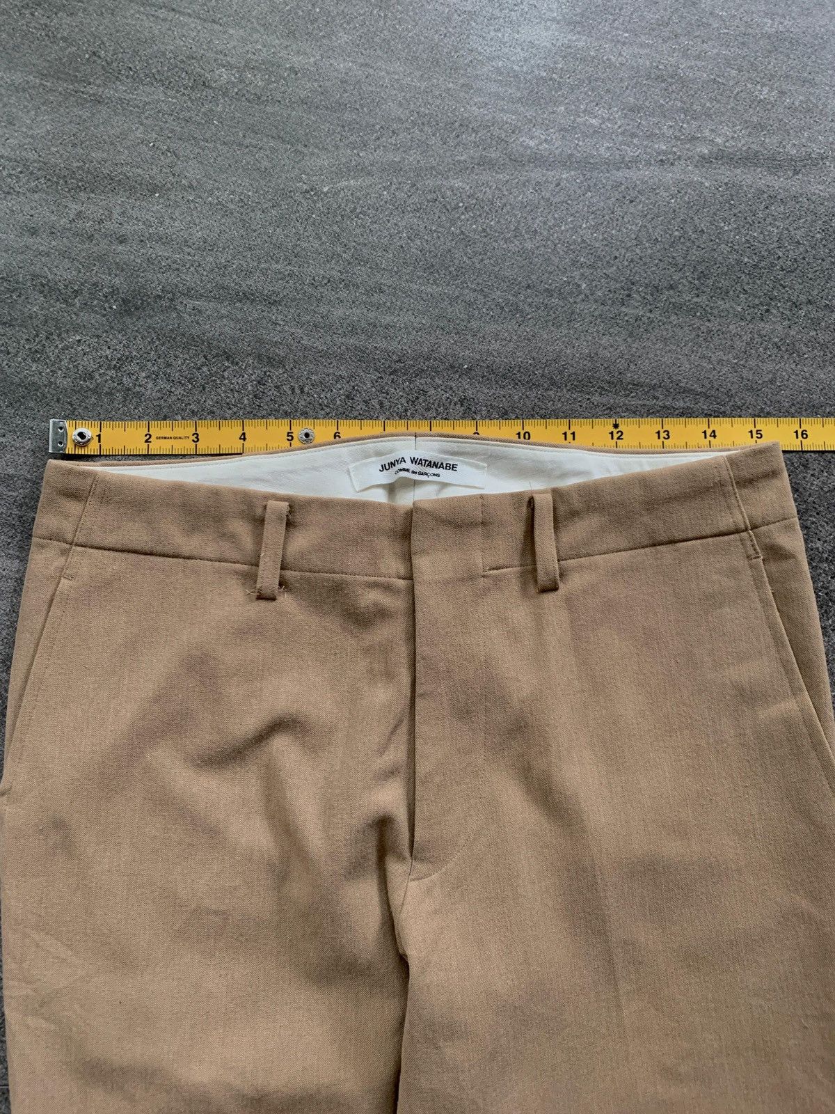 Junya Watanabe FREE TAX! 2000s Straight Cuffed Trousers Size US 29 - 11 Thumbnail