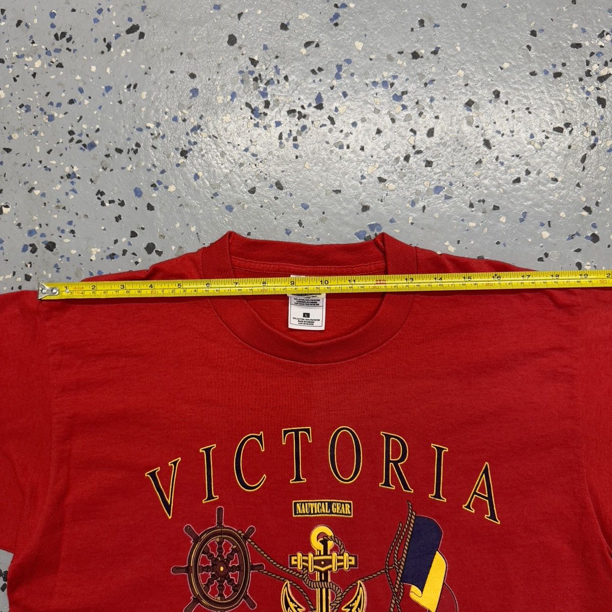 Fruit Of The Loom × Vintage Vintage 90s Fruit of the Loom Victoria Canada Graphic Shirt Size US L / EU 52-54 / 3 - 5 Thumbnail