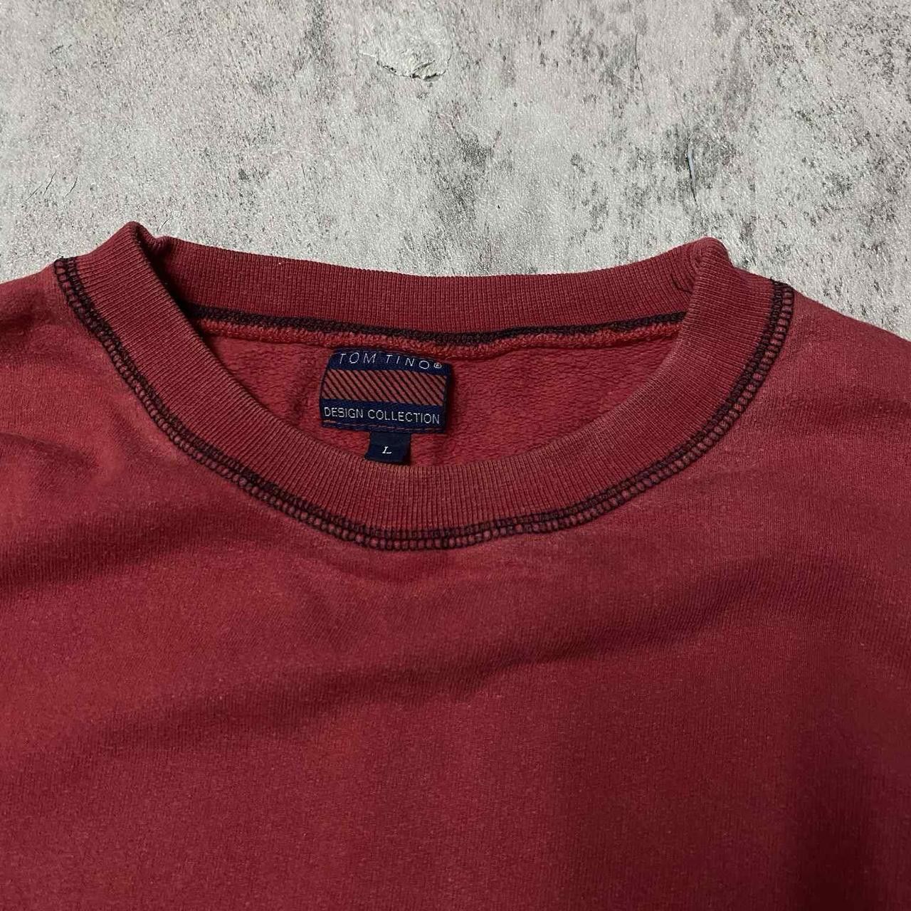 Russell Athletic Burgundy vintage Russell Athletic crewneck sweatshirt Size US L / EU 52-54 / 3 - 3 Thumbnail
