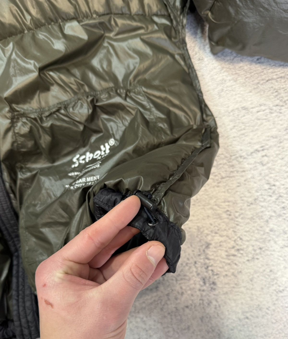 Schott Schott NYC RITCH Down Jacket LMen Black Hooded Puffer Winter Size US L / EU 52-54 / 3 - 25 Thumbnail