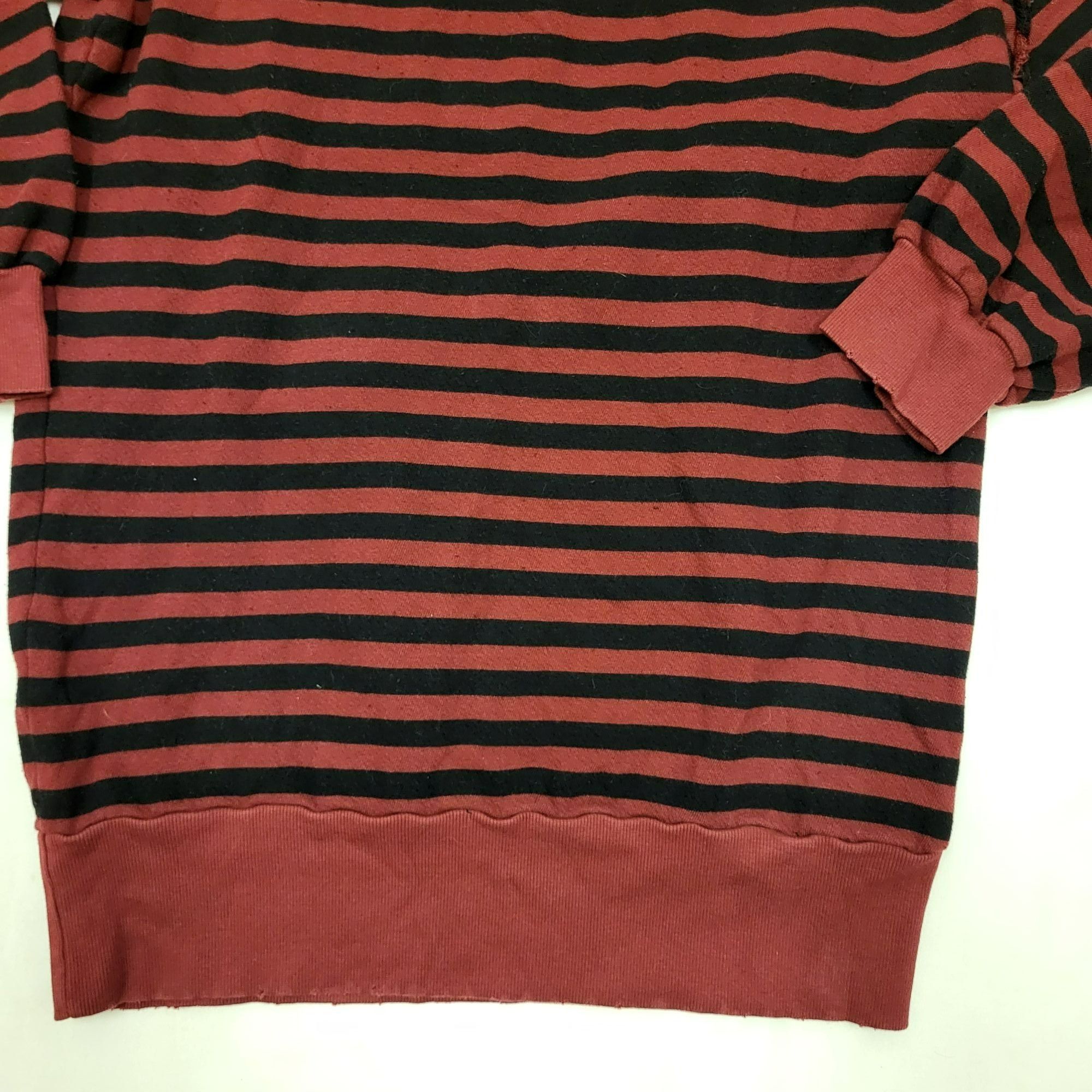 Splendid Splendid Women's West Village Stripe Terry Dress Ruby Women' Size L / US 10 / IT 46 - 12 Thumbnail