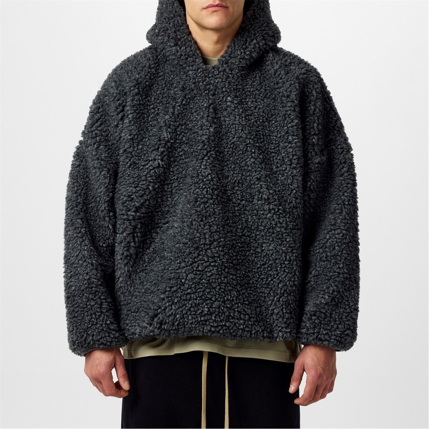 Fear of God Faux-Shearling Hoodie Size US XL / EU 56 / 4 - 1 Thumbnail