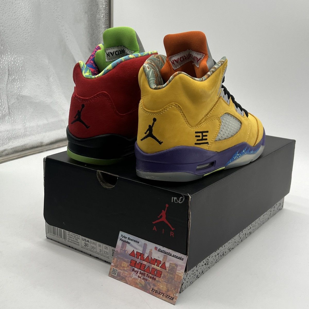 Jordan Brand Air Jordan 5 What the Size US 4 / IT 34 - 5 Thumbnail