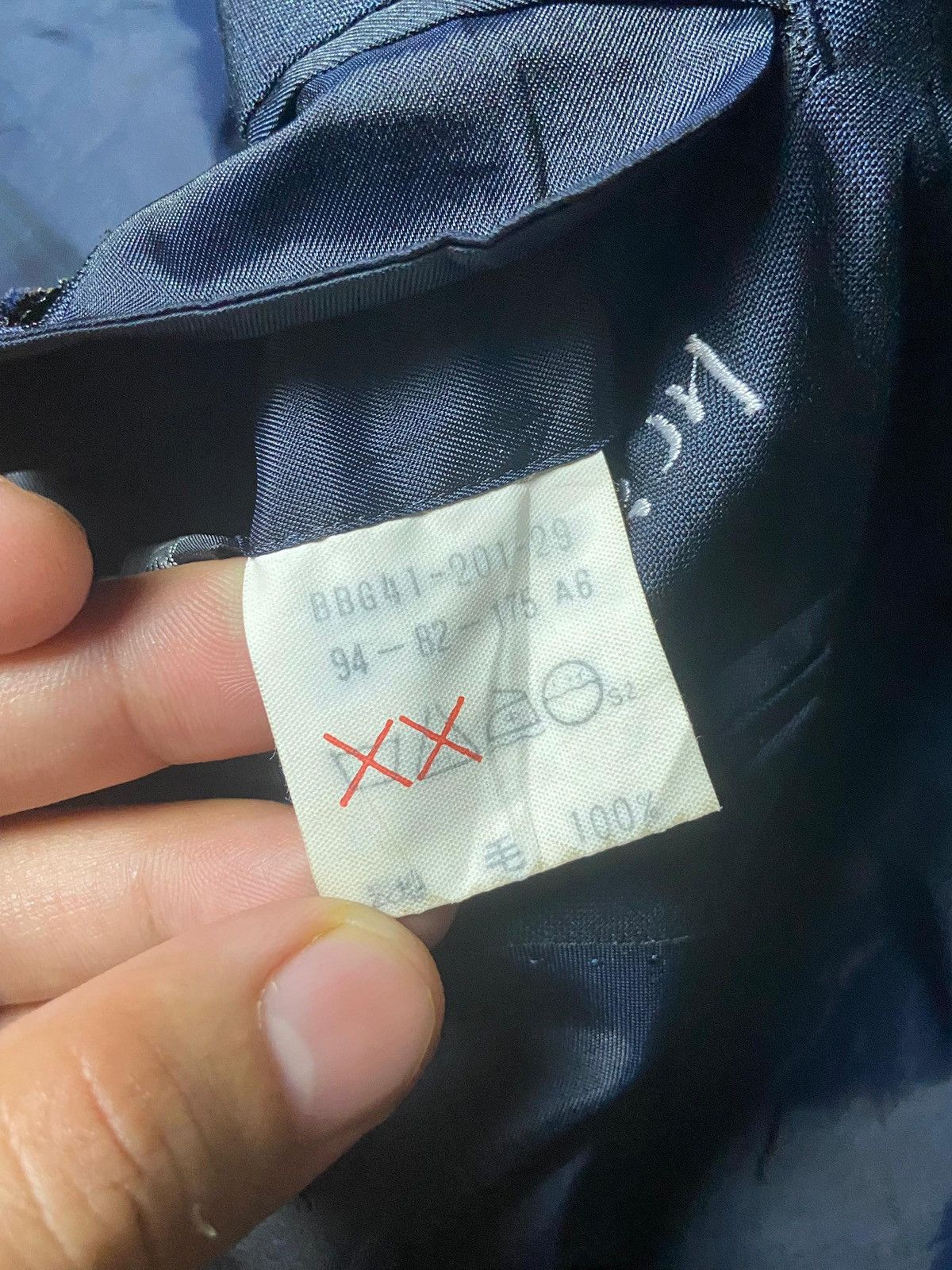 Burberry Vintage Burberry Wool & Mohair Double Breasted Blazer (159) Size US XS / EU 42 / 0 - 9 Thumbnail