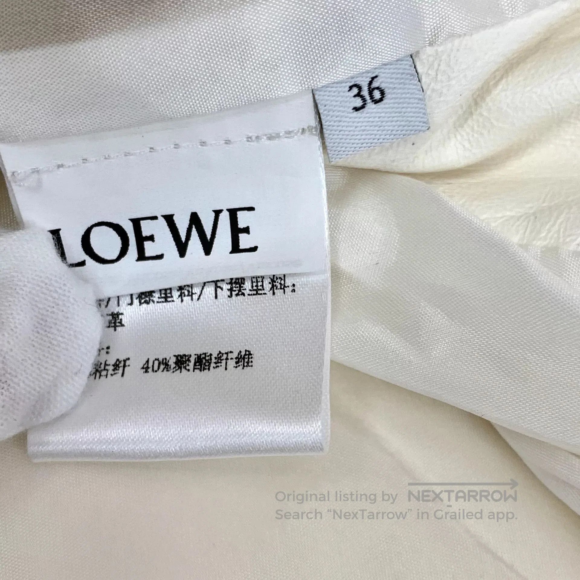 Loewe Loewe Logo Hoodie Sweatshirt Jacket. Size US XS / EU 42 / 0 - 7 Thumbnail