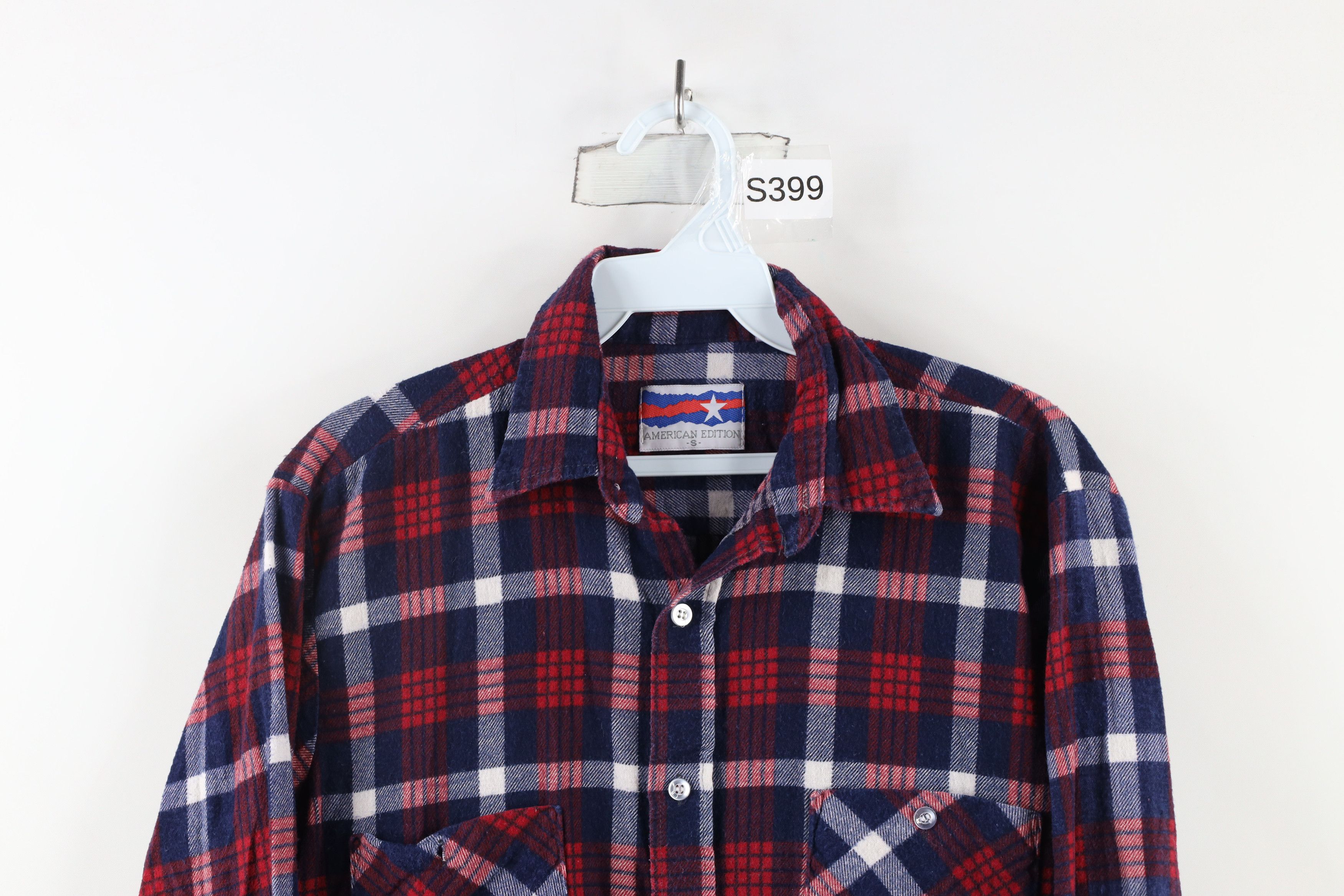Vintage Vintage 70s Streetwear Flannel Collared Button Shirt USA Size US S / EU 44-46 / 1 - 2 Thumbnail