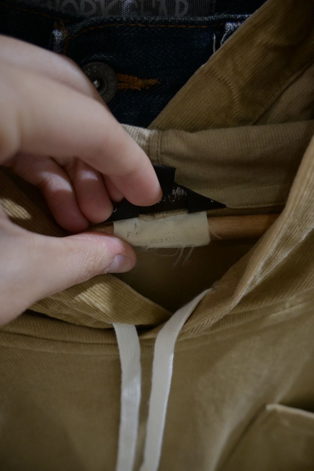 Comme des Garcons Homme Plus Comme Des Garcons Homme Plus SS2013 runway corduroy hoodie Size US M / EU 48-50 / 2 - 10 Thumbnail