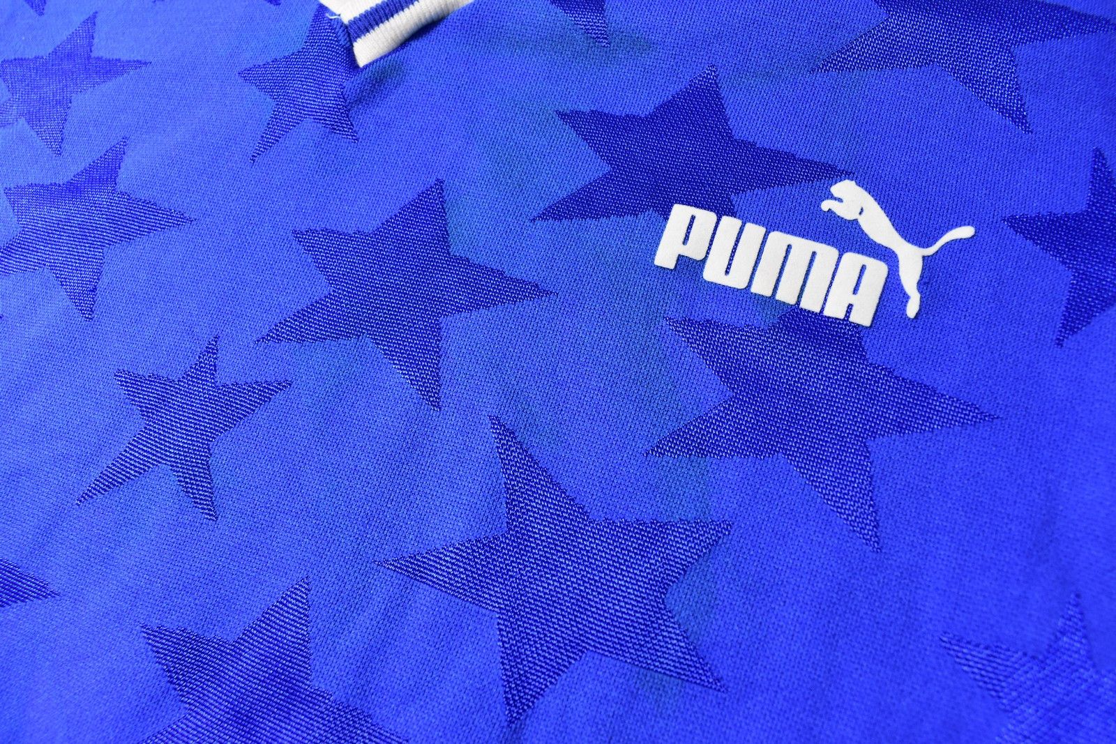 Puma PUMA Football Blue stars template Shirt (SIZE M men's) Size US M / EU 48-50 / 2 - 7 Thumbnail