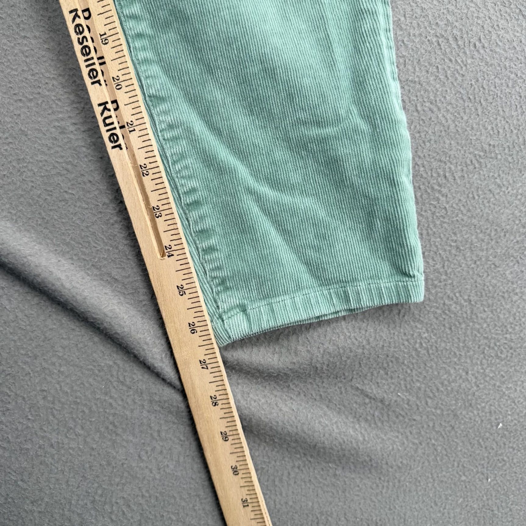 Vineyard Vines Vineyard Vines Pants Womens 6 Green Corduroy Stretch 5-Pocket Slim Ankle Preppy Size 28" / US 6 / IT 42 - 6 Thumbnail