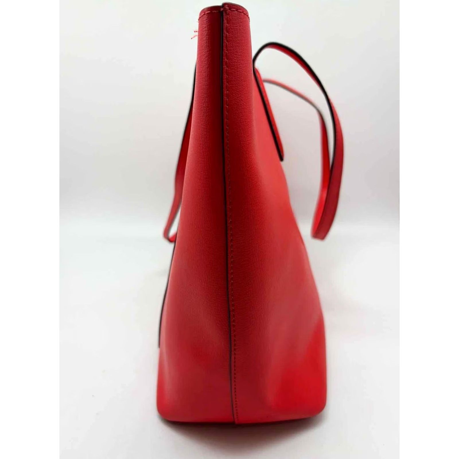 Vintage VINTAGE Pre-Owned Kate Spade Red Tote Bag Size ONE SIZE - 4 Thumbnail