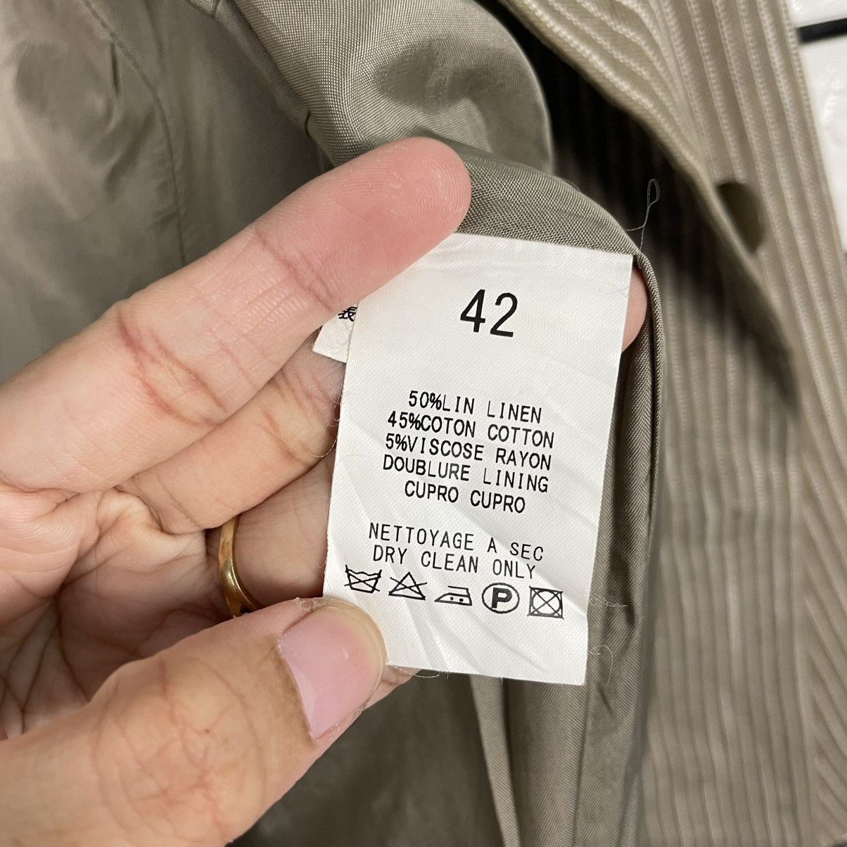 agnes b. Agnes B Stripe Women Jacket Size M / US 6-8 / IT 42-44 - 16 Thumbnail