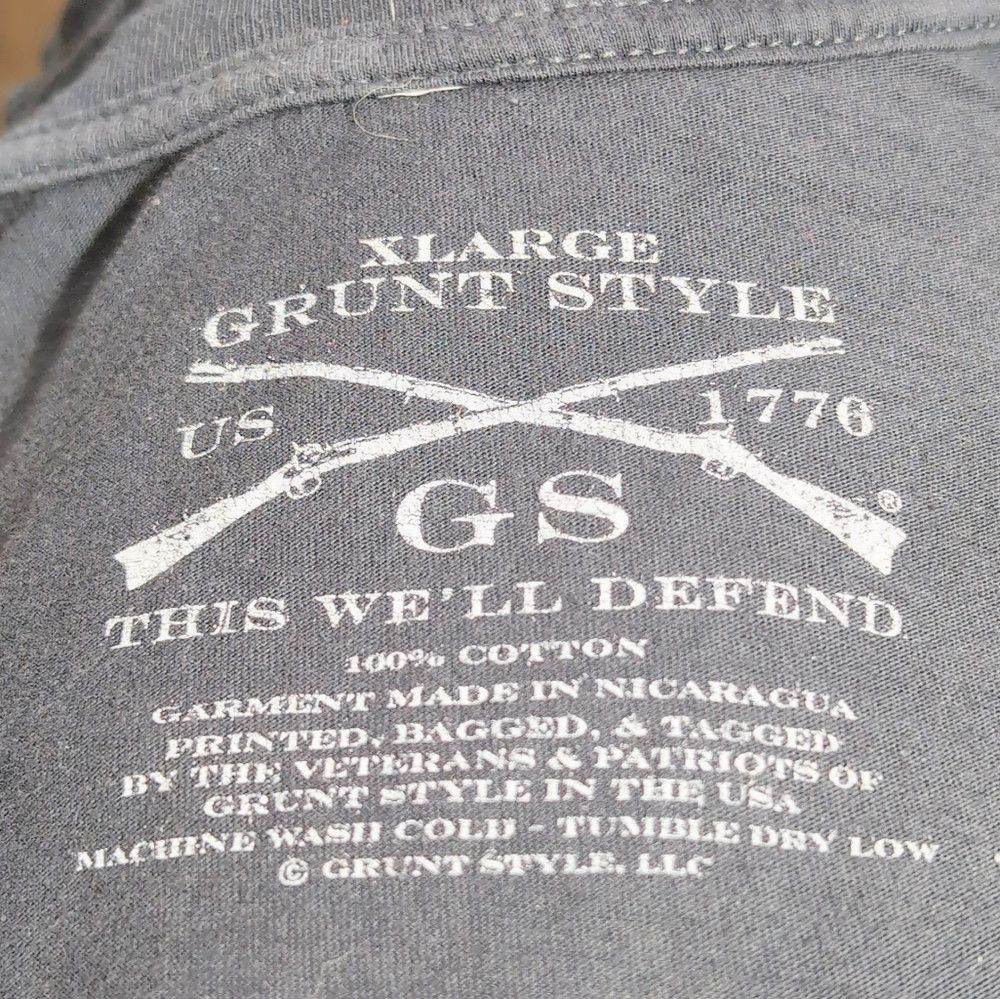 Grunt Style Gray Beach Bash '44 Grunt Style D-Day T-Shirt Sz XL Size XL / US 12-14 / IT 48-50 - 5 Thumbnail