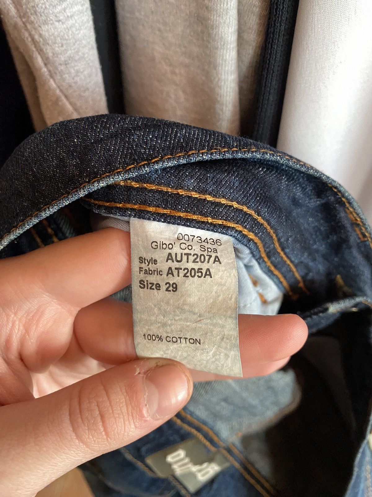 John Galliano VINTAGE GALLIANO AVANT GARDE DENIM JEANS Size US 29 - 7 Thumbnail