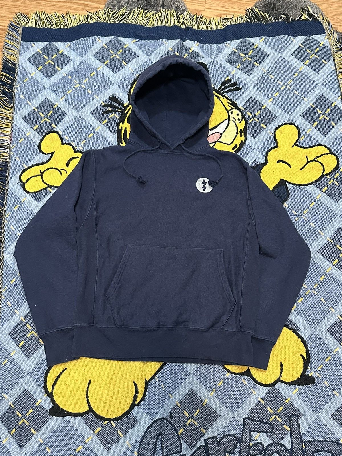 Champion Y2K Champion Reverse Weave Navy Hoodie Size US M / EU 48-50 / 2 - 1 Thumbnail