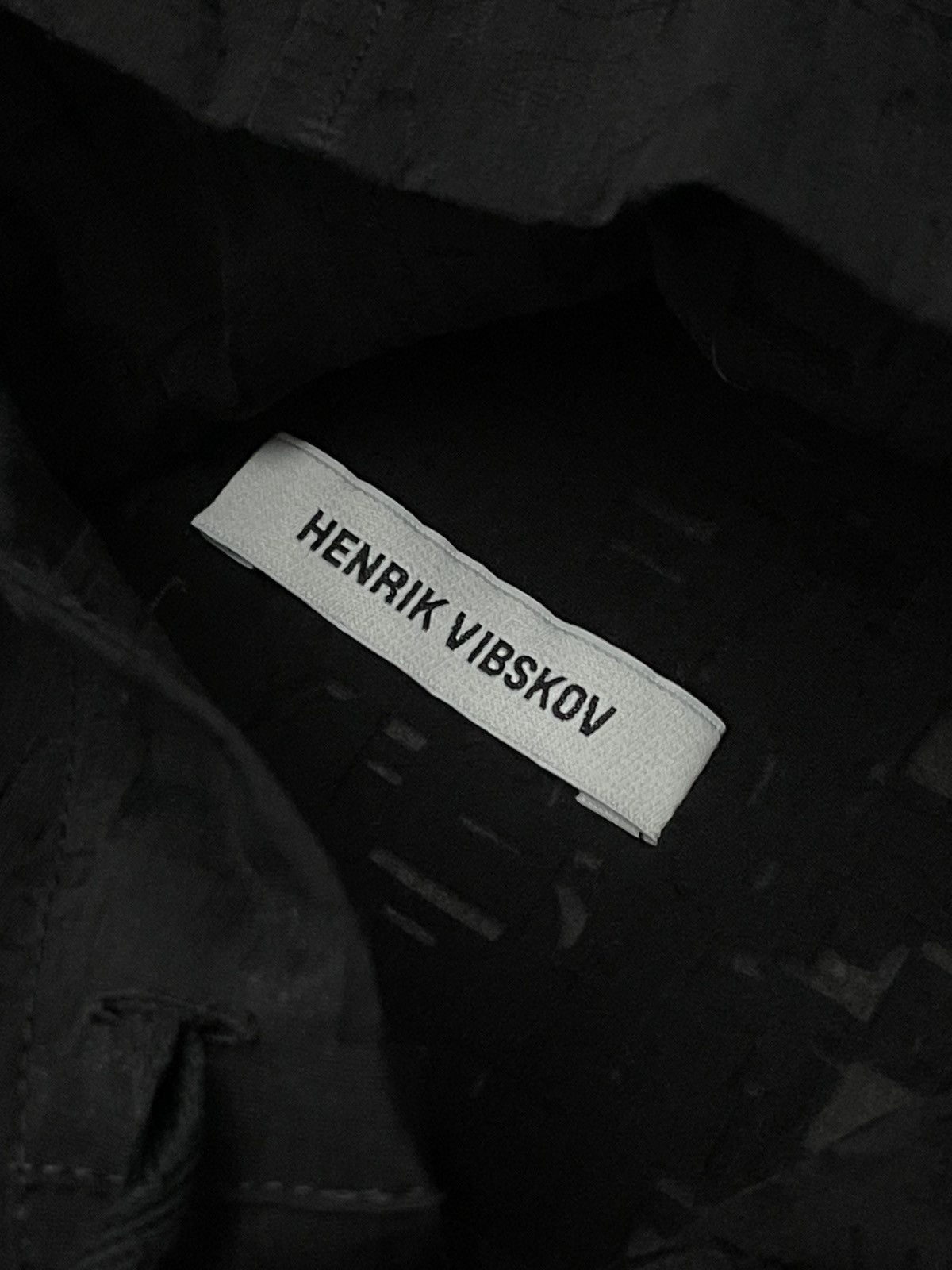 Henrik Vibskov !DS! SS24 Henrik Vibskov Booking Black Hoodie Shirt Size US S / EU 44-46 / 1 - 20 Thumbnail