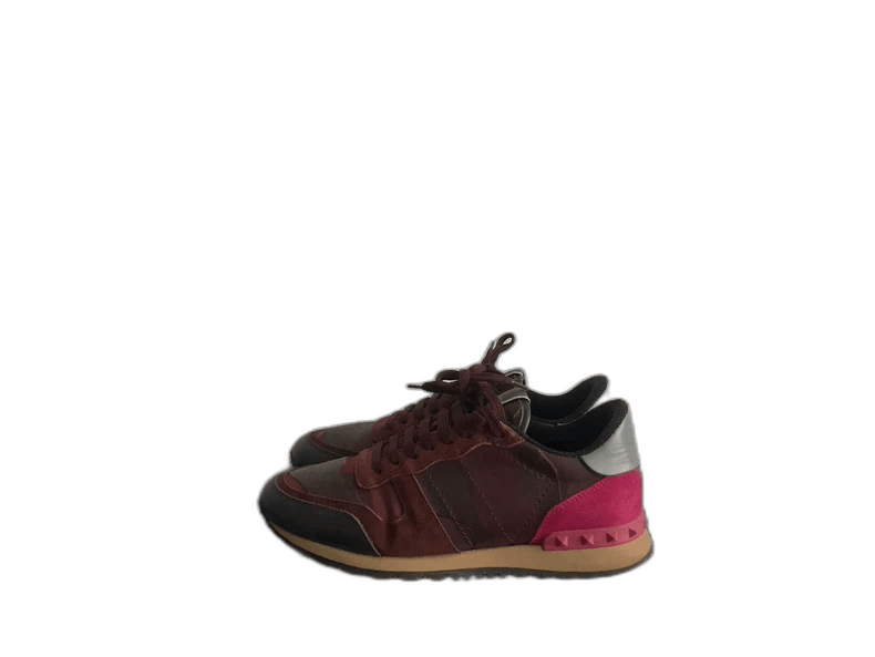 Valentino valentino pink camo lowtop sneakers Size US 10 / EU 43 - 1 Thumbnail