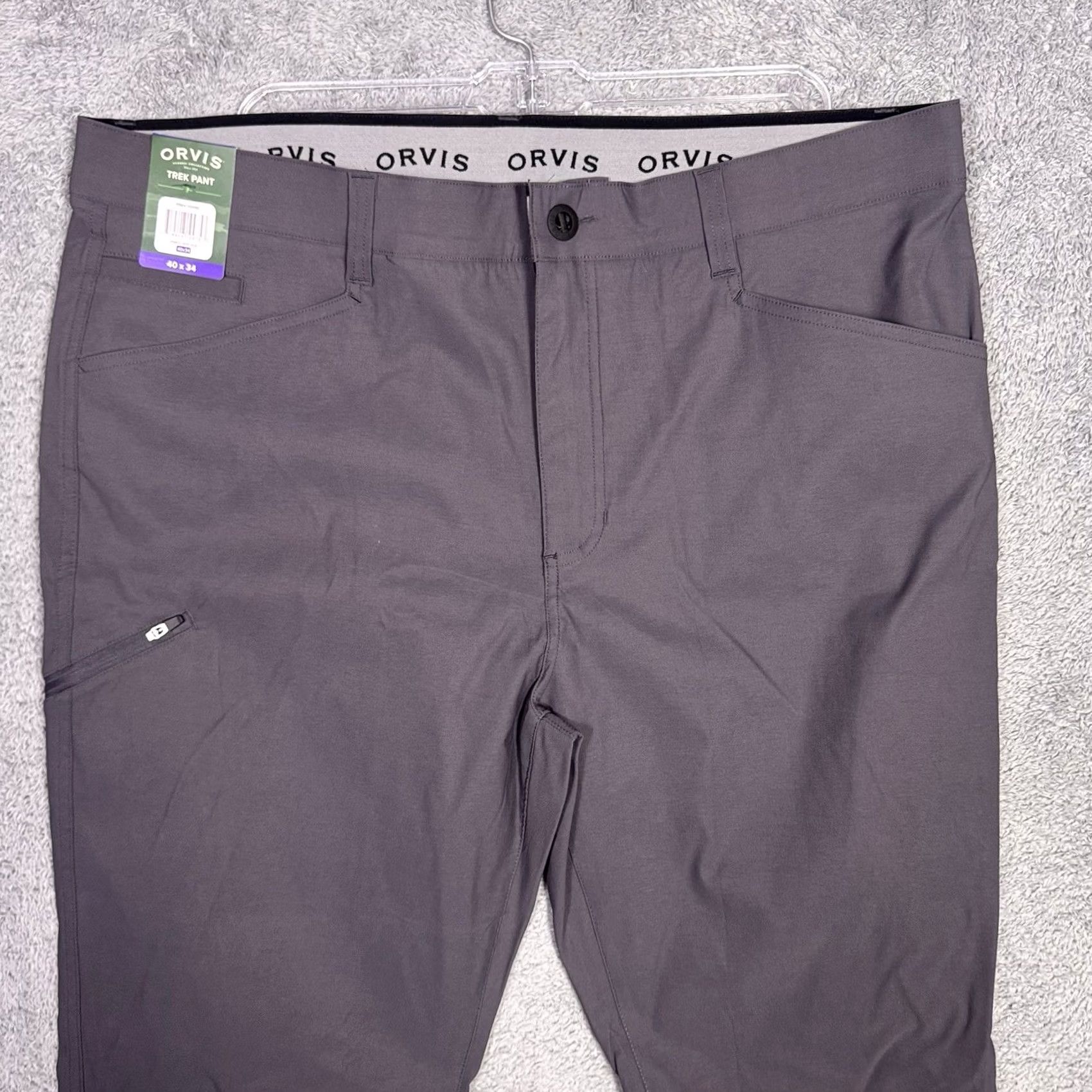 Orvis Orvis Trek Pants Mens 40x34 Stretch Cargo Classic Collection Tech Hike Softshell Pants Sh Size US 40 / EU 56 - 3 Thumbnail