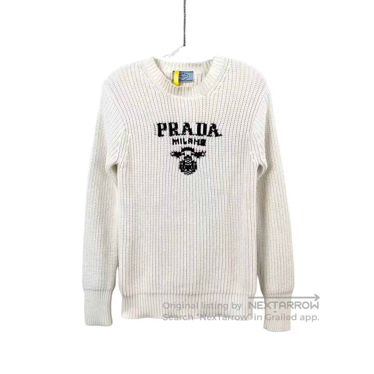 Prada Prada Letter logo crew neck sweater| Size XS / US 0-2 / IT 36-38 - 1 Thumbnail