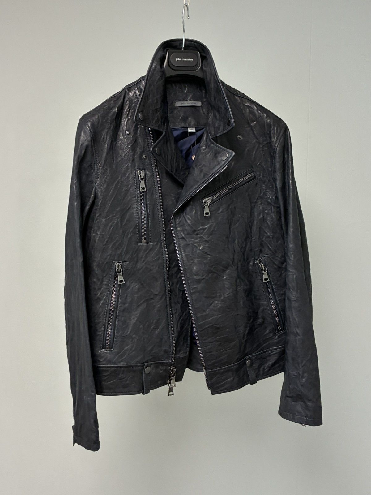 John Varvatos Chelsea Biker Jacket Eu 48 USA 38 Size US M / EU 48-50 / 2 - 20 Thumbnail