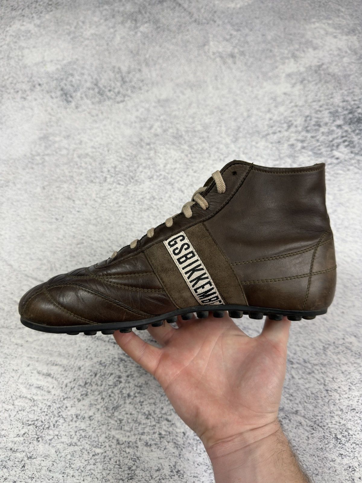 Dirk Bikkembergs RARE Dirk Bikkembergs Track & Field High Top Leather Sneaker Size US 8 / EU 41 - 7 Thumbnail