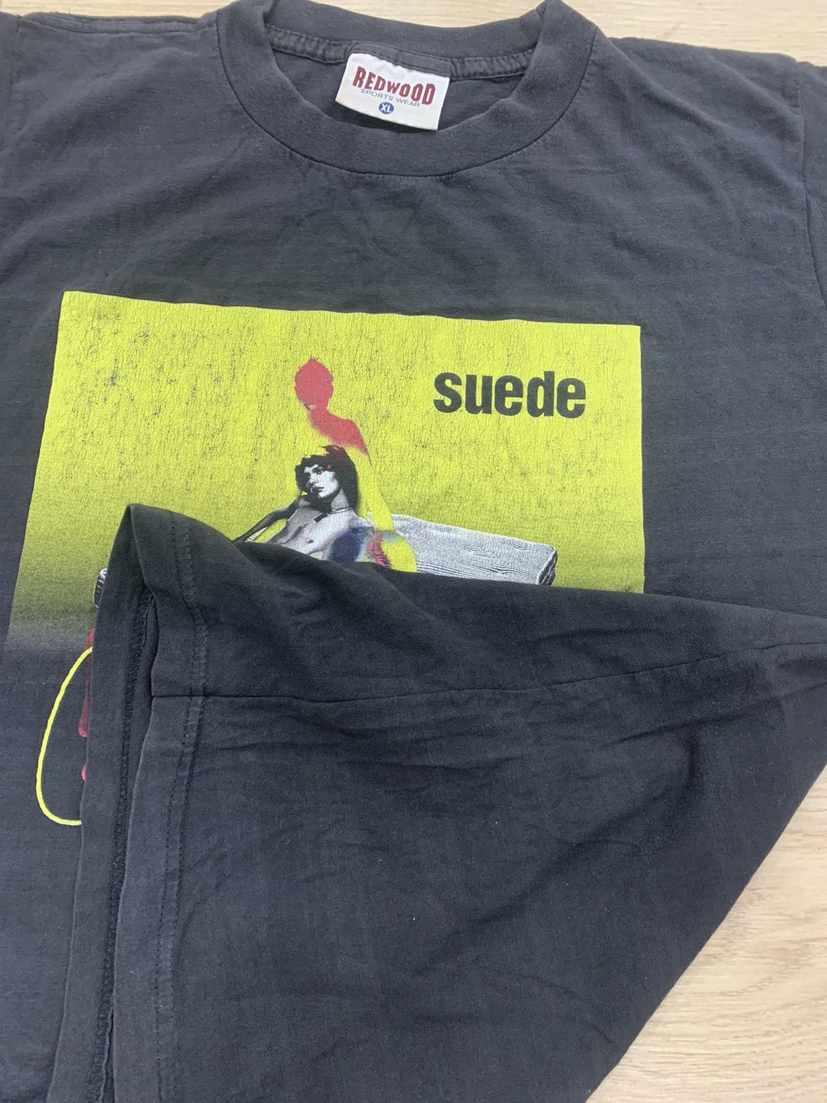 Band Tees Vtg SUEDE BAND TOUR SHIRT COMING UP BRIT OASIS BLUR DEFTONES Size US L / EU 52-54 / 3 - 7 Thumbnail