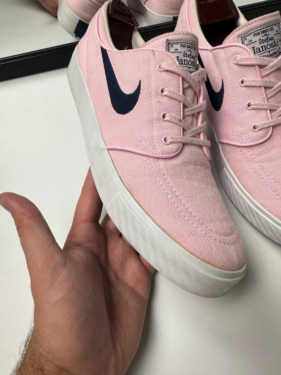Nike Nike Stefan Janiski Low Y2K Pink Hype Shoes Skateboarding Size US 9 / EU 42 - 5 Thumbnail