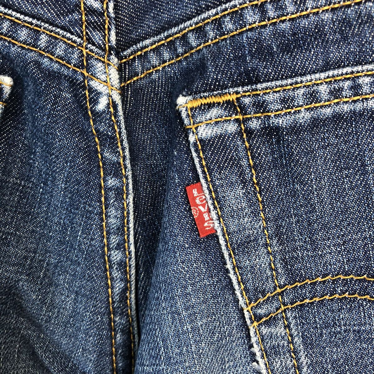 Levi's DL 553 Levis patchwork Distressed ripped Denim jeans #A135 Size US 27 - 23 Thumbnail