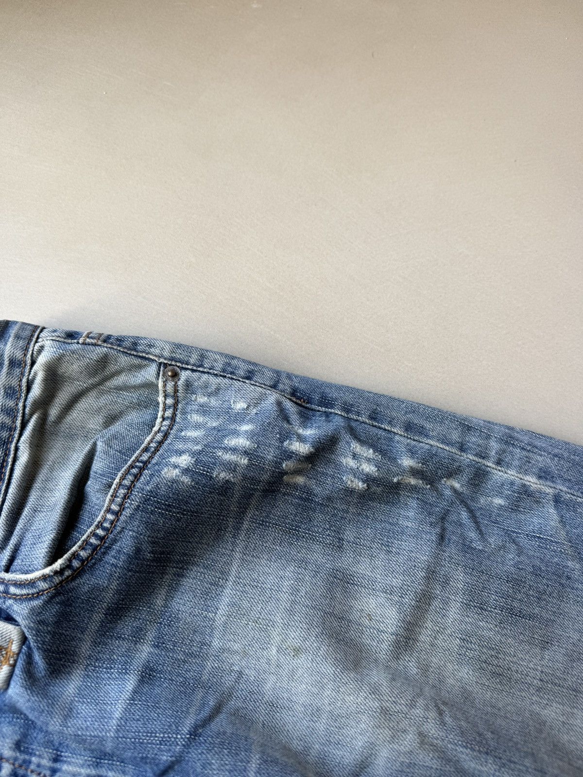 Y2K Dolce&Gabbana Distressed Denim Pants