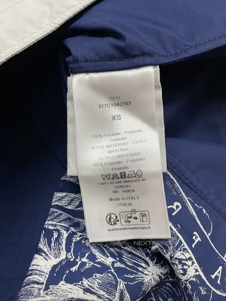 Dior Dior Grey Hooded Constellation Windbreaker Jacket Size XS / US 0-2 / IT 36-38 - 6 Thumbnail