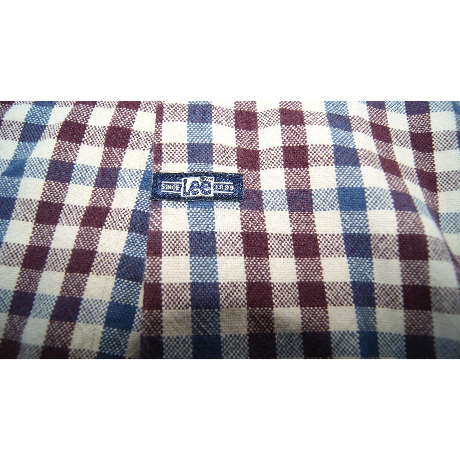 Lee VTG Y2K LEE Checkered Mens XL Long Sleeve Button Down Shirt Size US XL / EU 56 / 4 - 4 Thumbnail