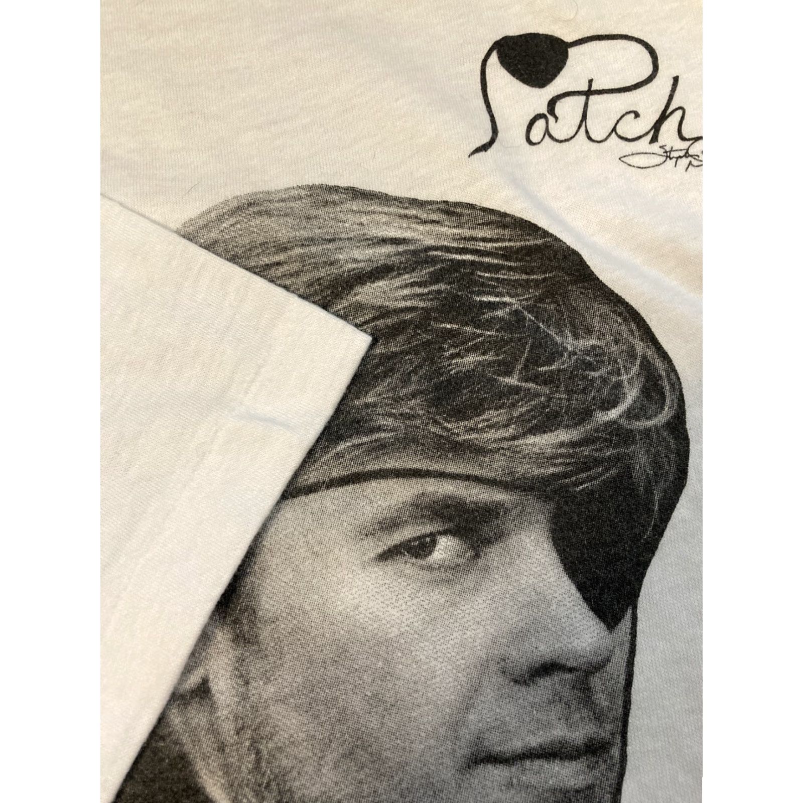 Vintage VINTAGE Stephen Nichols Patch Shirt XL 80s White NBC Soap Opera Promo Mens T-Shirt Size US XL / EU 56 / 4 - 5 Thumbnail