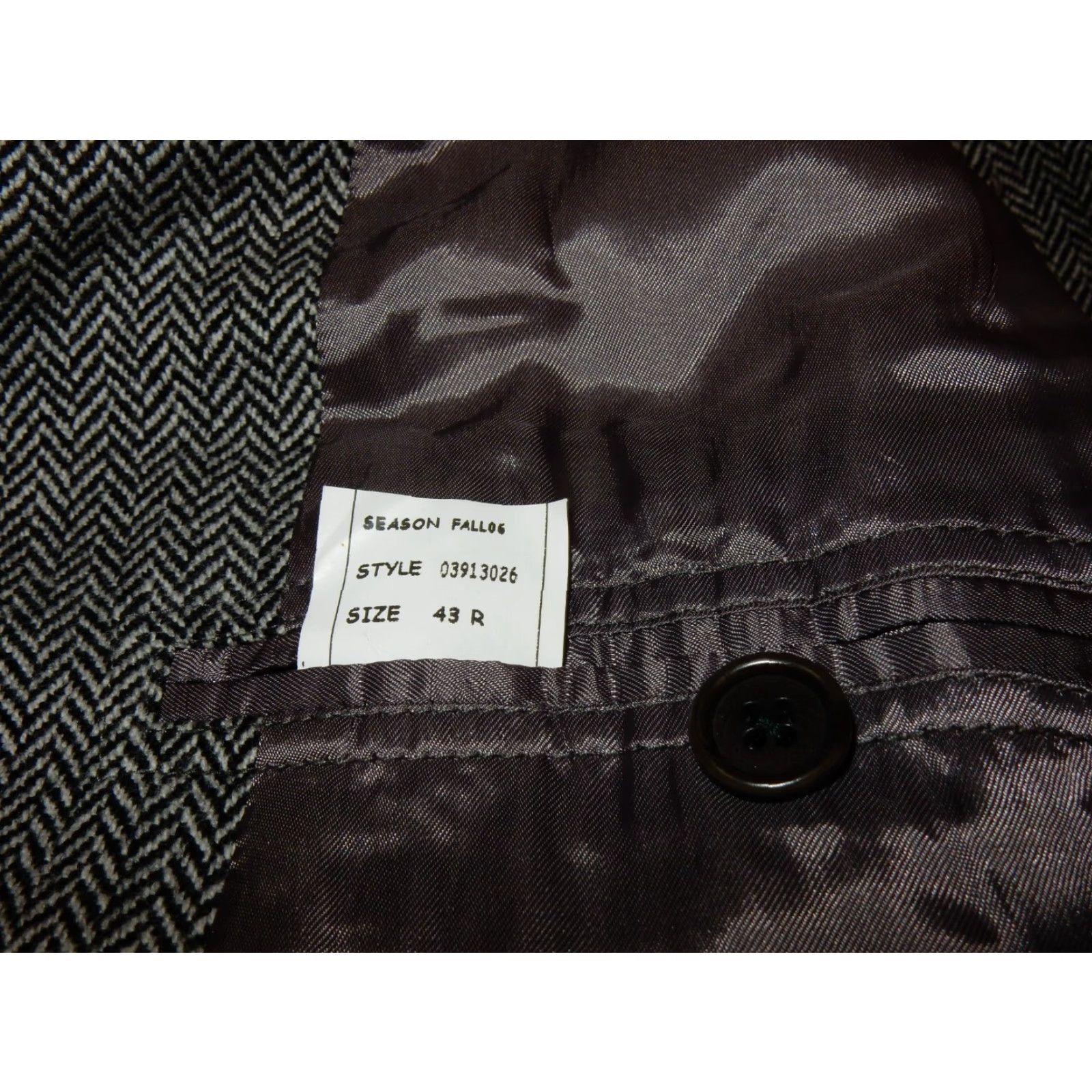 Brooks Brothers Brooks Brothers Men's Sport Coat Blazer Jacket 43R Gray Wool Blazer Coat 2 Button Vent Regular Coat Mens Size 46R - 6 Thumbnail