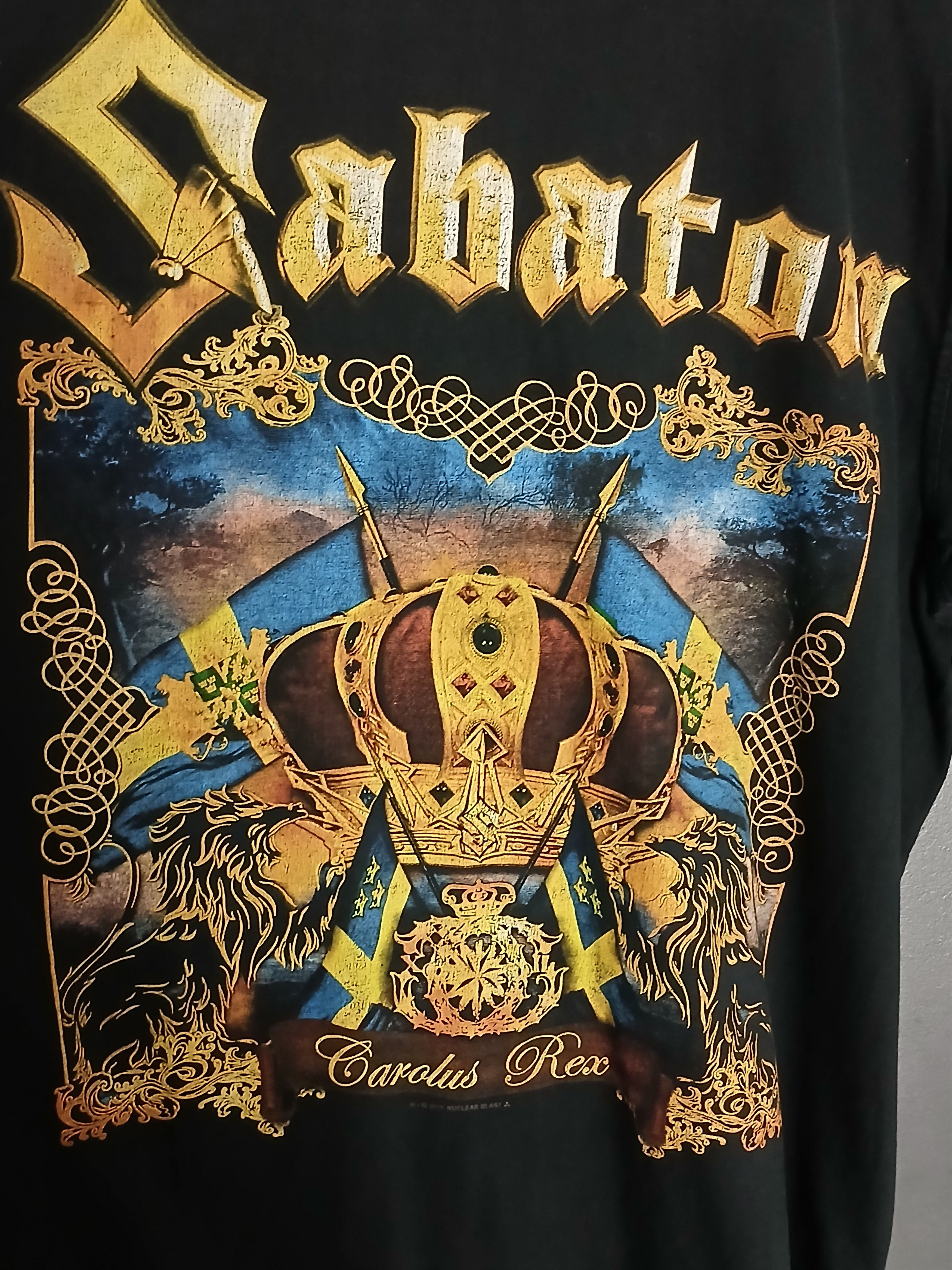 Band Tees Sabaton Carolus Rex T-Shirt Size US M / EU 48-50 / 2 - 3 Thumbnail