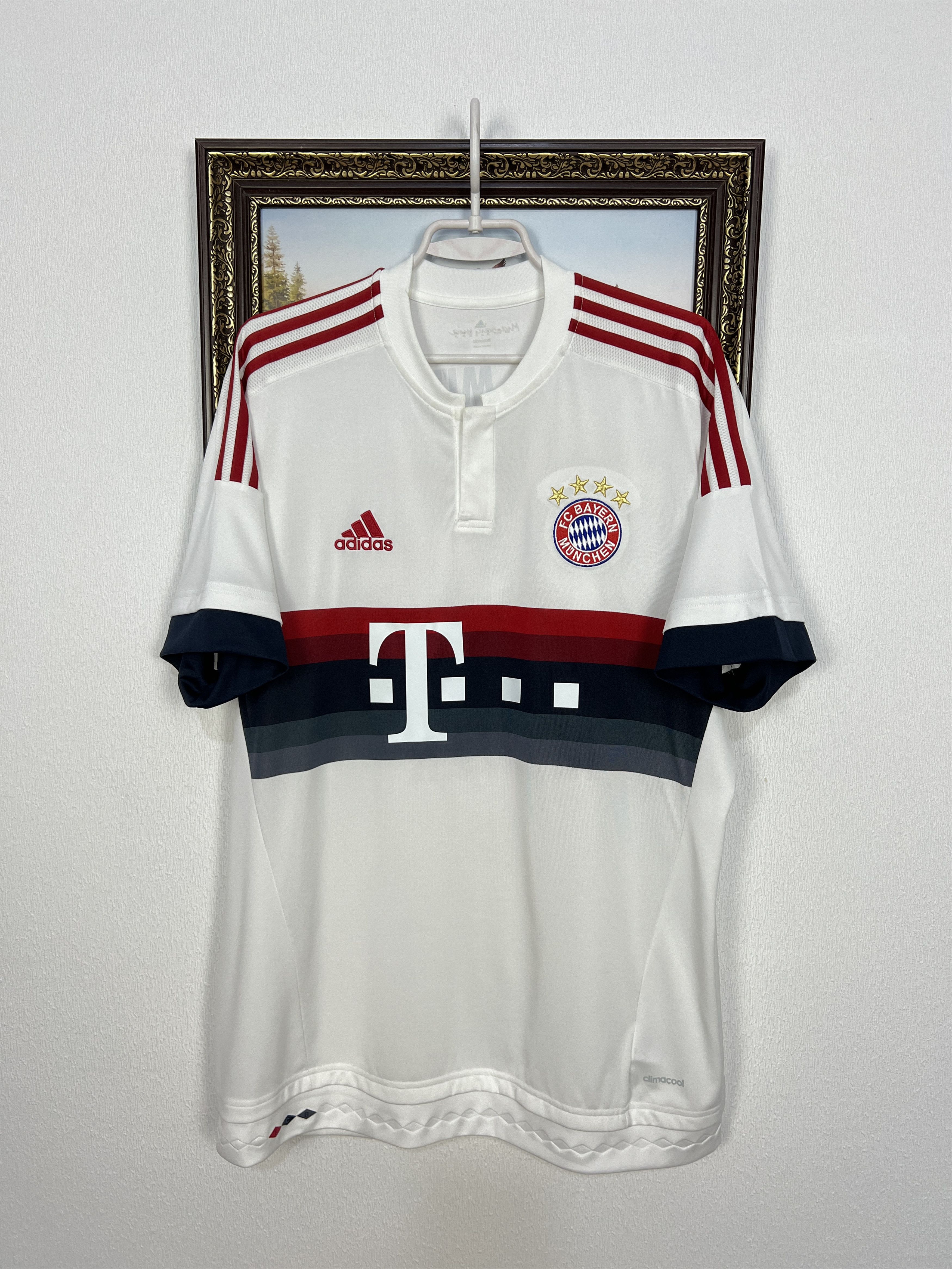 Adidas Bayern Munich Away football shirt 2015 #25 Muller Adidas Size US XL / EU 56 / 4 - 1 Thumbnail