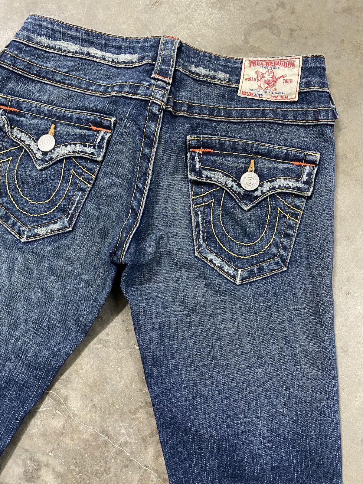 Jean × True Religion × Vintage Flare Jeans True Religion Section Joey @222 Size 26" / US 2 / IT 38 - 5 Thumbnail