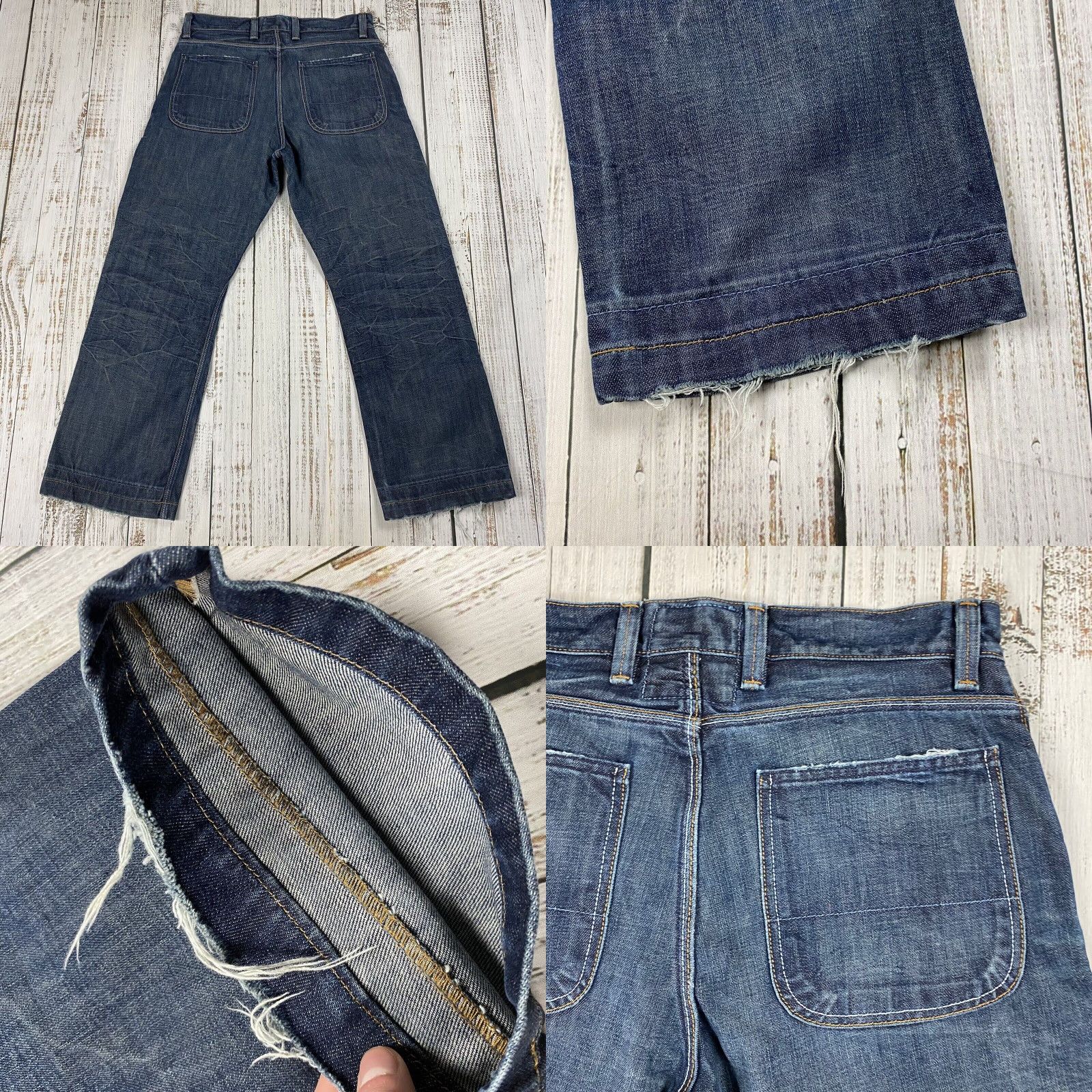 Gap GAP Men's Relaxed Fit 34x30 Straight Denim Jeans Blue Comfort Workwear 5-Pocket USA Size US 34 / EU 50 - 8 Thumbnail