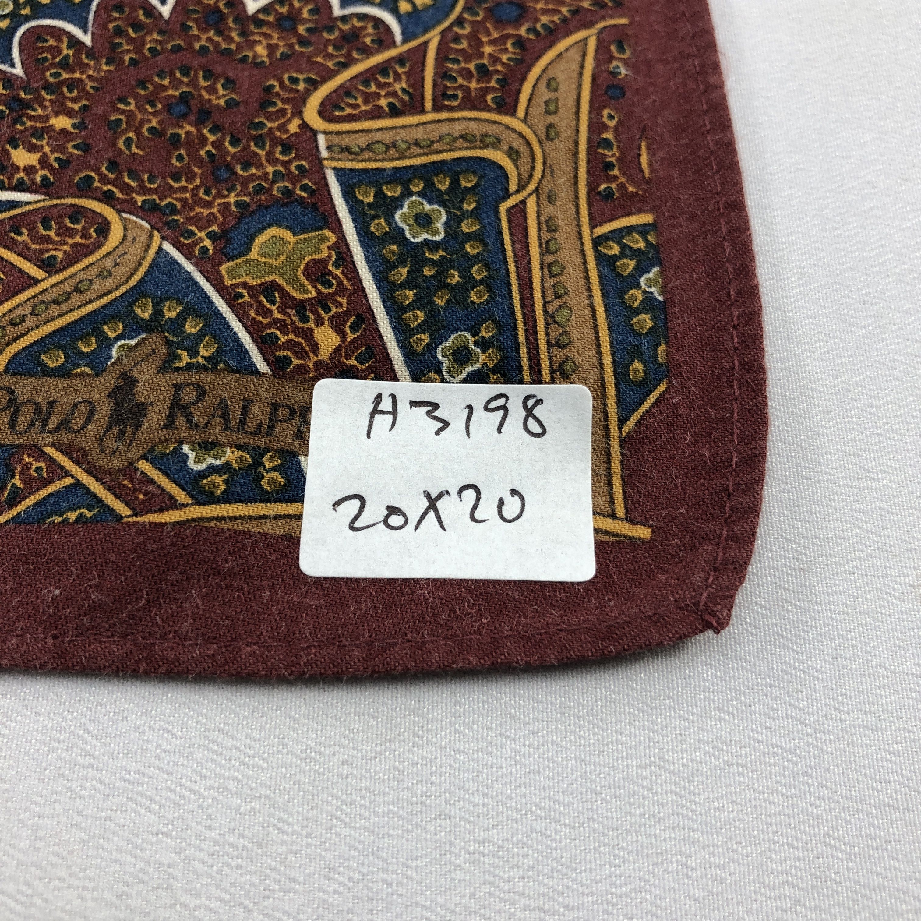 Polo Ralph Lauren Polo Ralph Lauren Handkerchief Neckerchief Bandana H3198 Size ONE SIZE - 5 Thumbnail