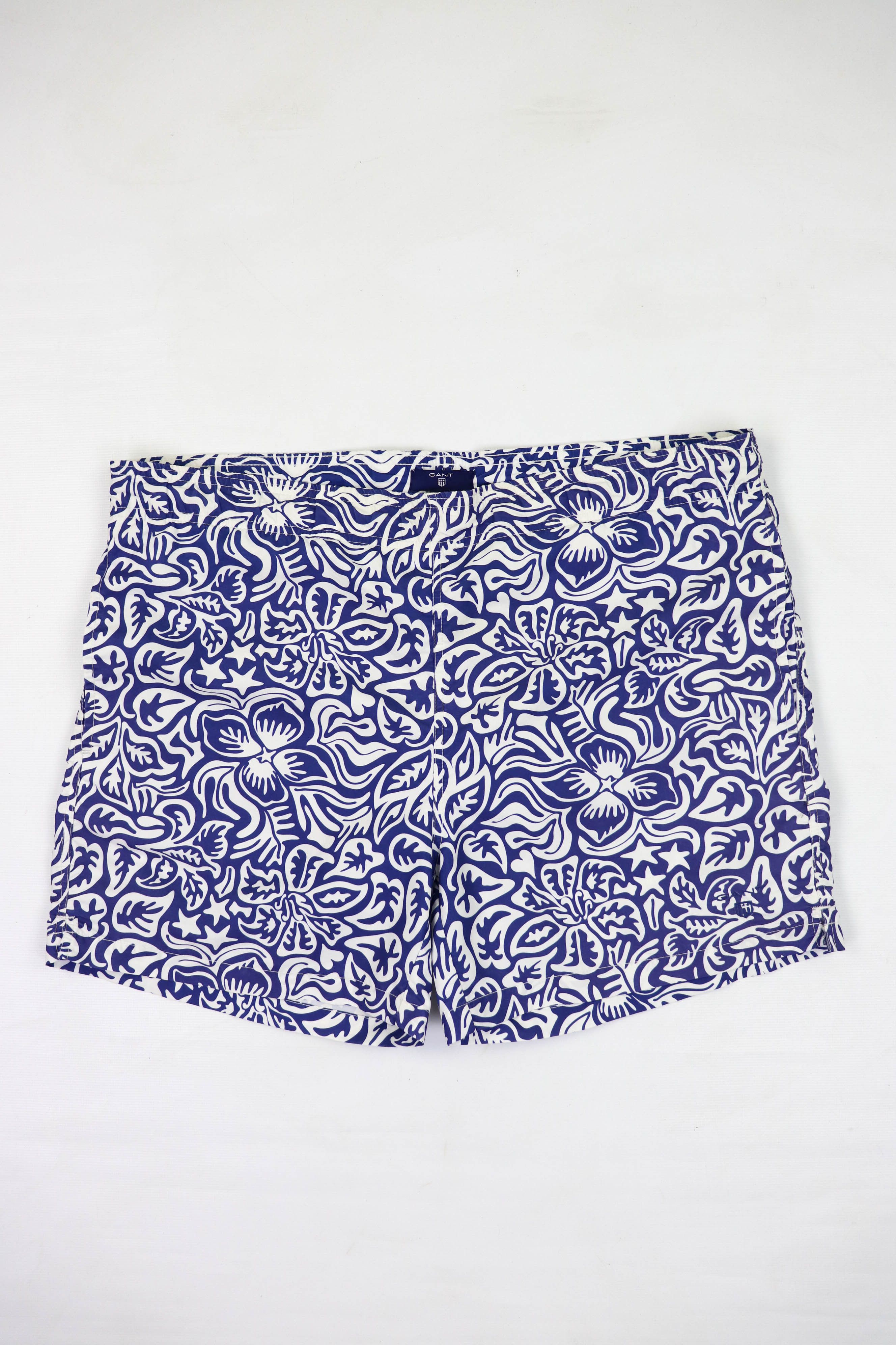 Gant Gant Hawaiian Aloha Floral Pattern Graphics Trunks Shorts Size US 30 / EU 46 - 1 Thumbnail