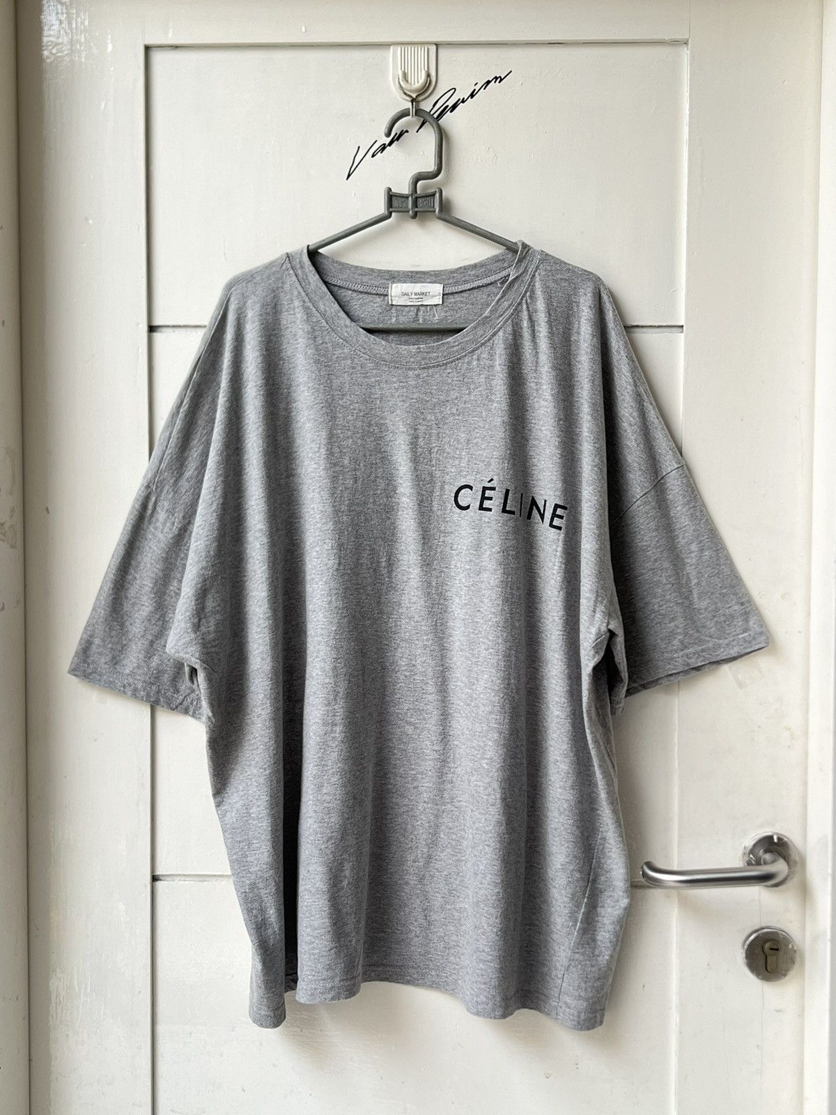 Japanese Brand Daily Market Seoul Market Grey T-shirt Size US XXL / EU 58 / 5 - 1 Thumbnail