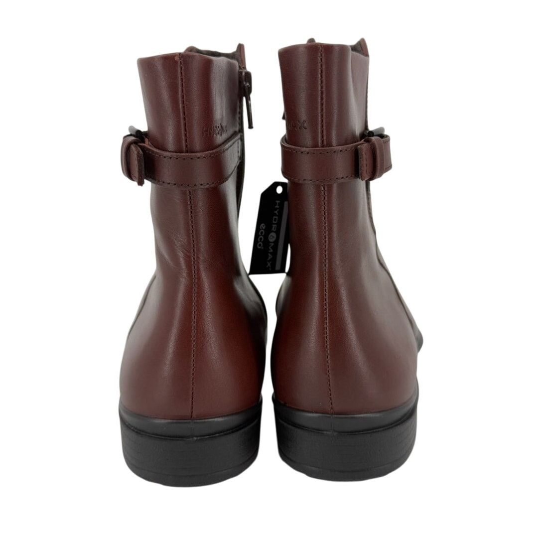 Ecco NWT Ecco Women's Mink Brown Leather Touch 15 Buckle Boots Size US 10 / IT 40 - 4 Thumbnail
