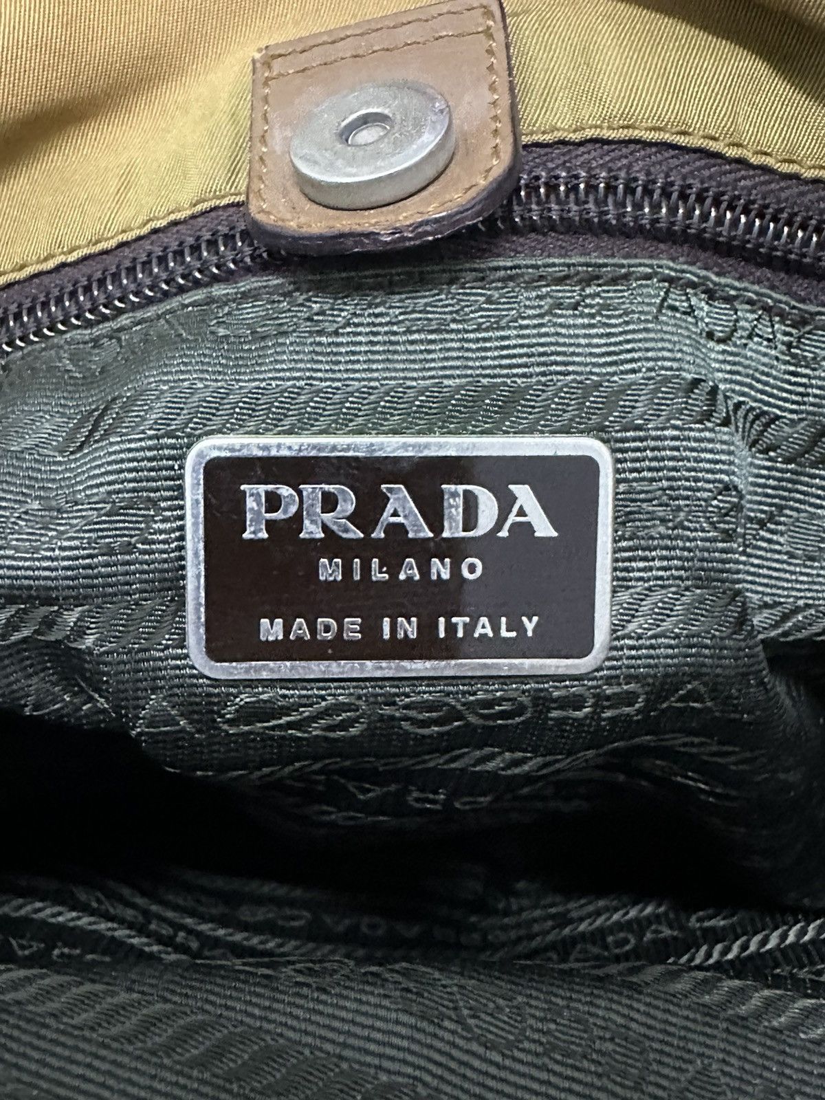 Prada × Vintage Prada 90s Nylon Tote handcarry bag Size ONE SIZE - 12 Thumbnail