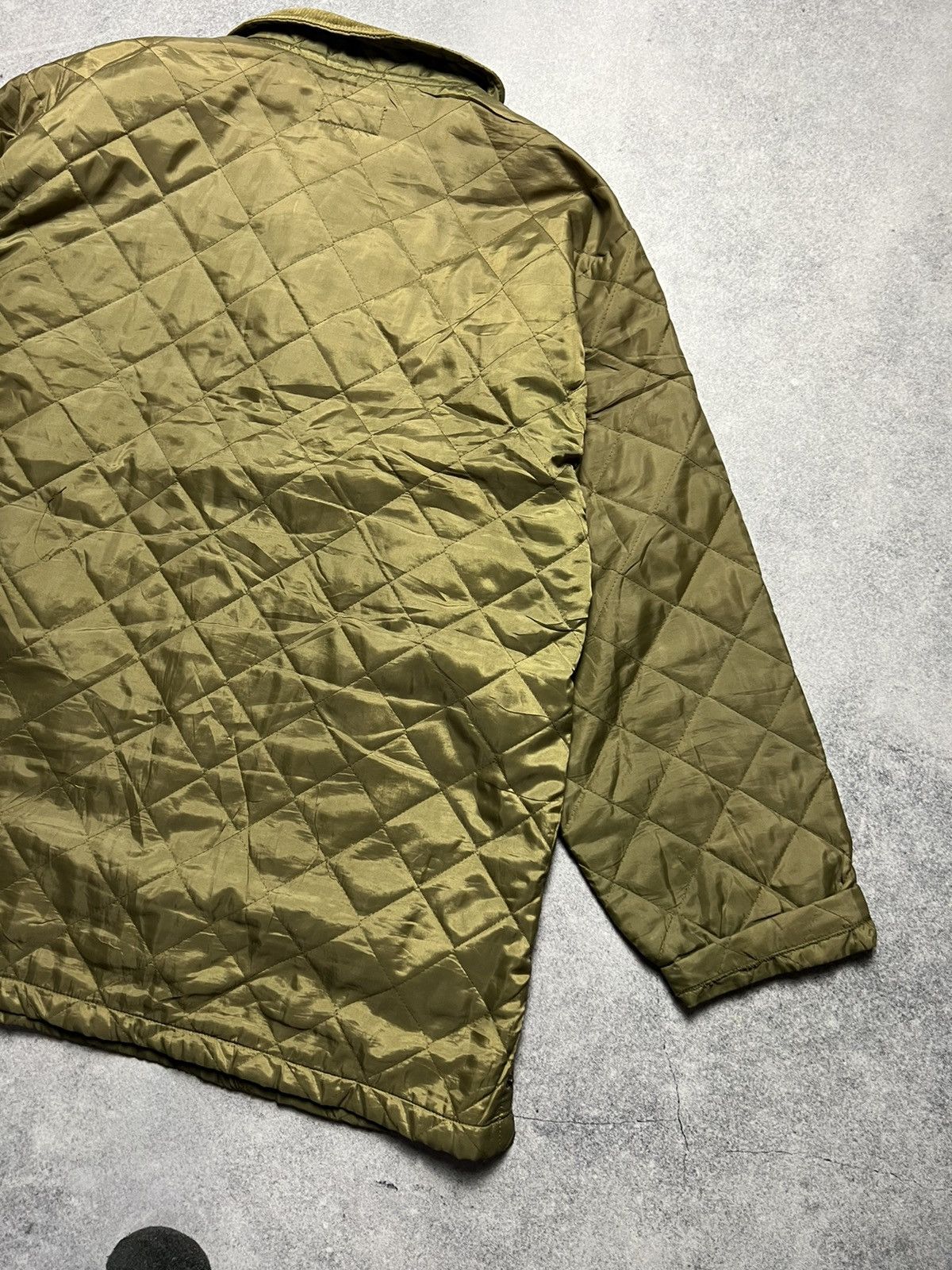 Maserati Vintage Maserati Liddesdale Quilted Barbour Style Jacket Size US XL / EU 56 / 4 - 9 Thumbnail