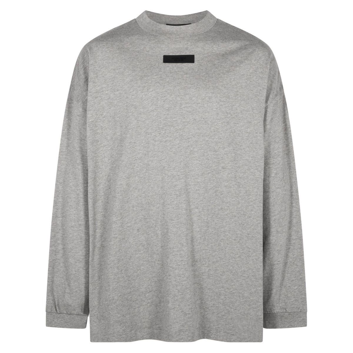 Essentials × Fear of God Fear of God Essentials SS24 Long-Sleeve Tab Tee Dark Heather Size US S / EU 44-46 / 1 - 1 Thumbnail