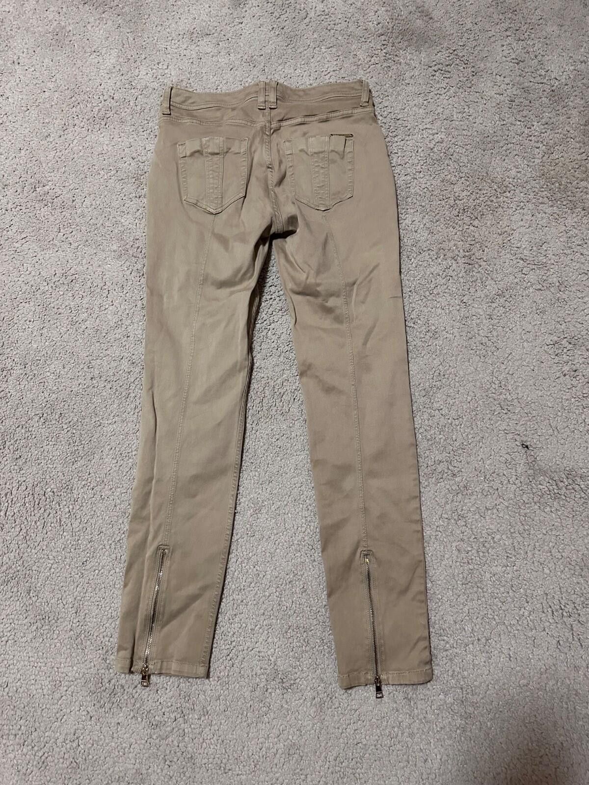 Burberry Burberry Brit Womens Jeans Size 28 Brown Cotton Skinny Size 28" / US 6 / IT 42 - 10 Thumbnail