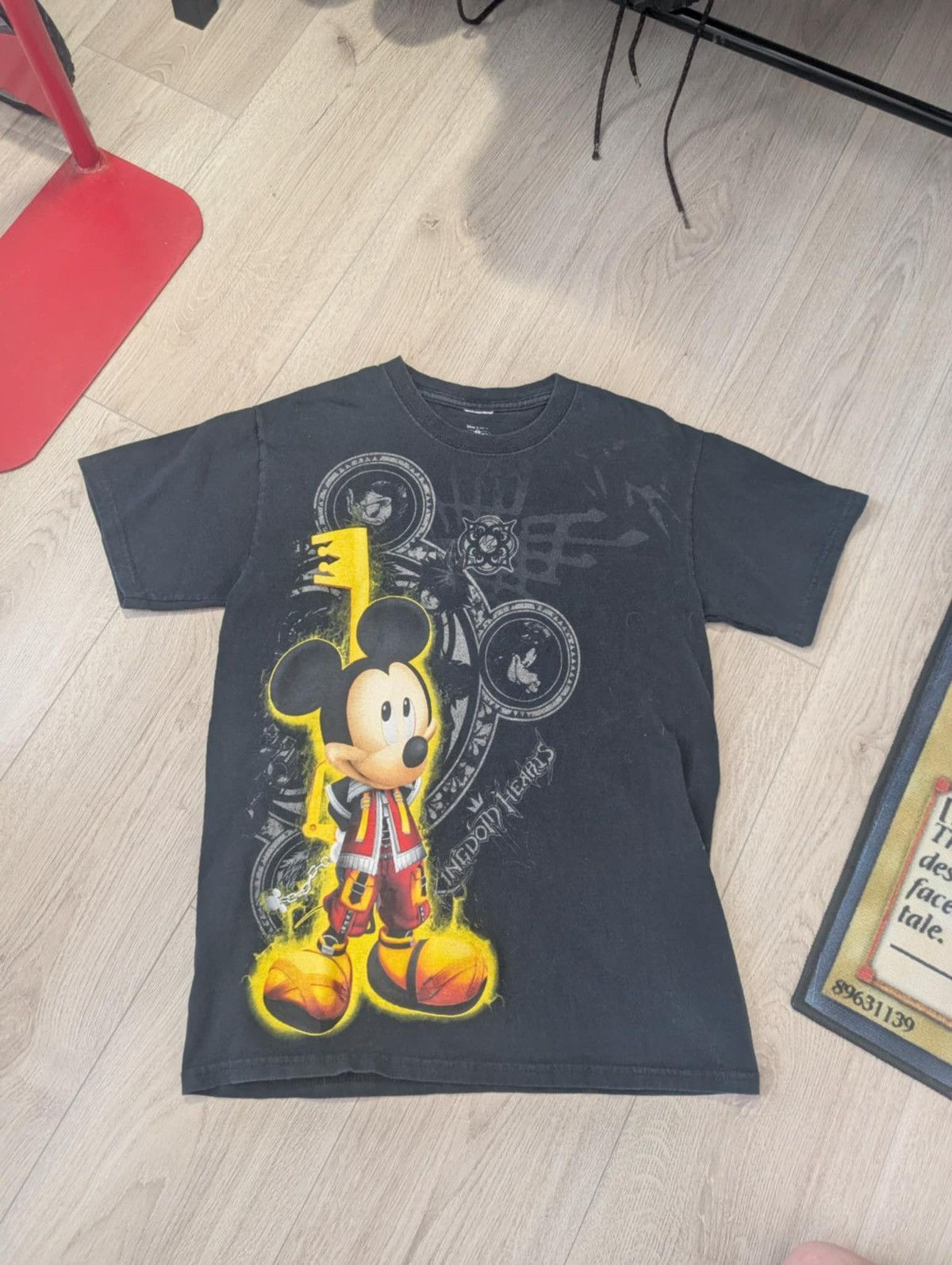 Disney × Vintage VINTAGE RARE Y2K official Disney merch kingdom hearts tee Size US S / EU 44-46 / 1 - 1 Thumbnail