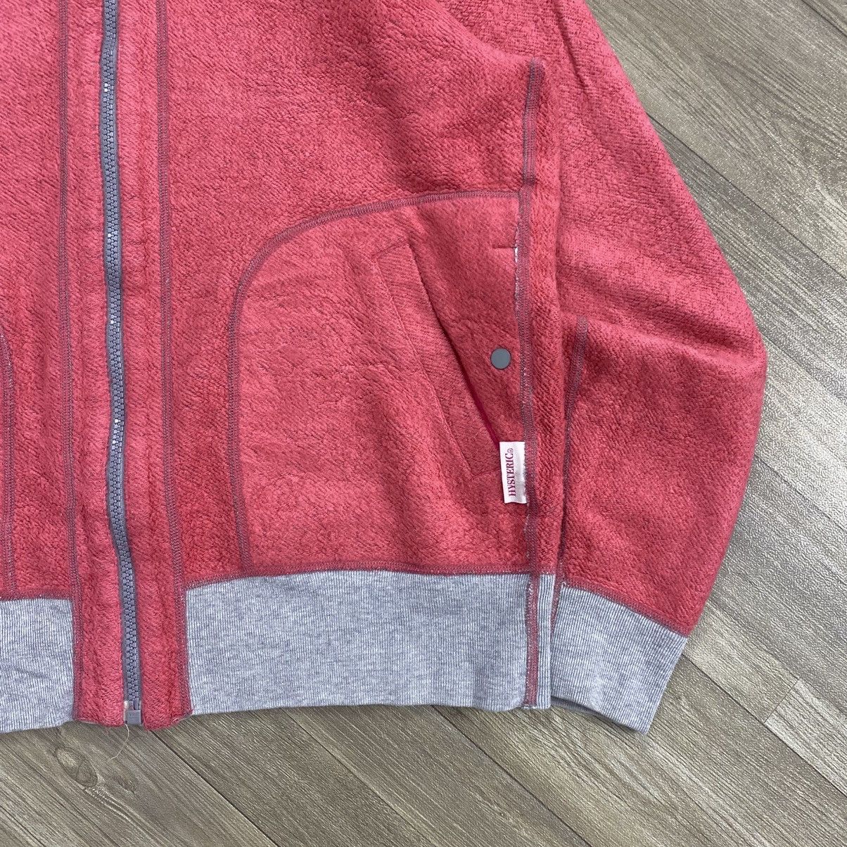 Hysteric Glamour × Japanese Brand × Vintage Vtg Hysteric Glamour Reversible Zip Hoodie Rock n roll Size US M / EU 48-50 / 2 - 13 Thumbnail