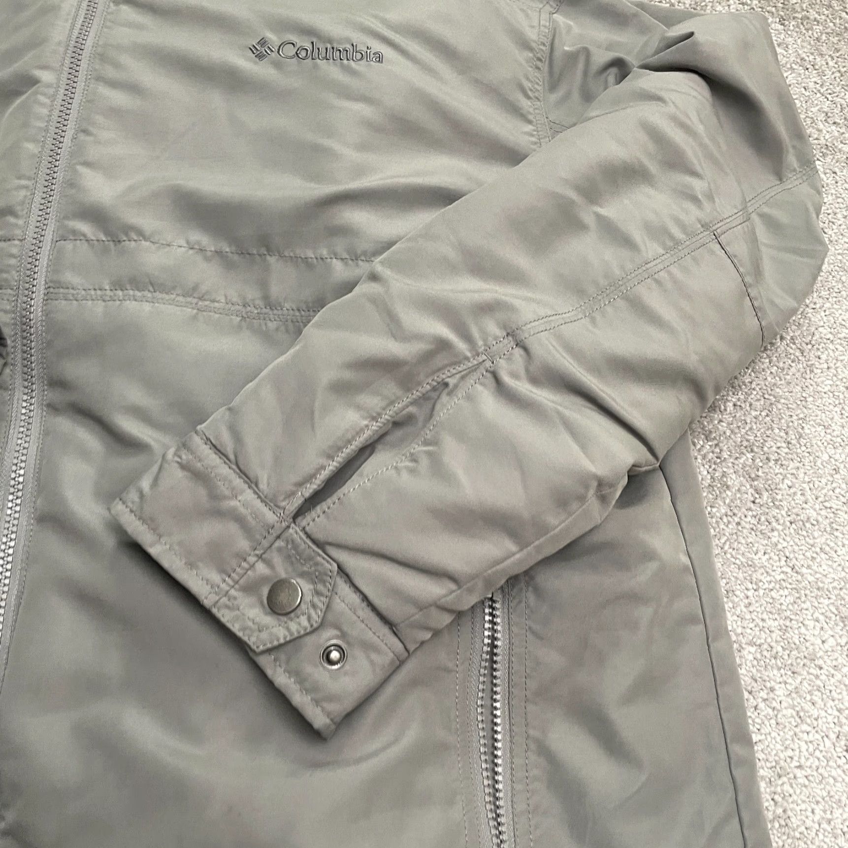 Vintage Columbia Jacket Mens XL Gray Full Zip Pocket Bodywarmer Outdoor Hike Size US XL / EU 56 / 4 - 7 Thumbnail