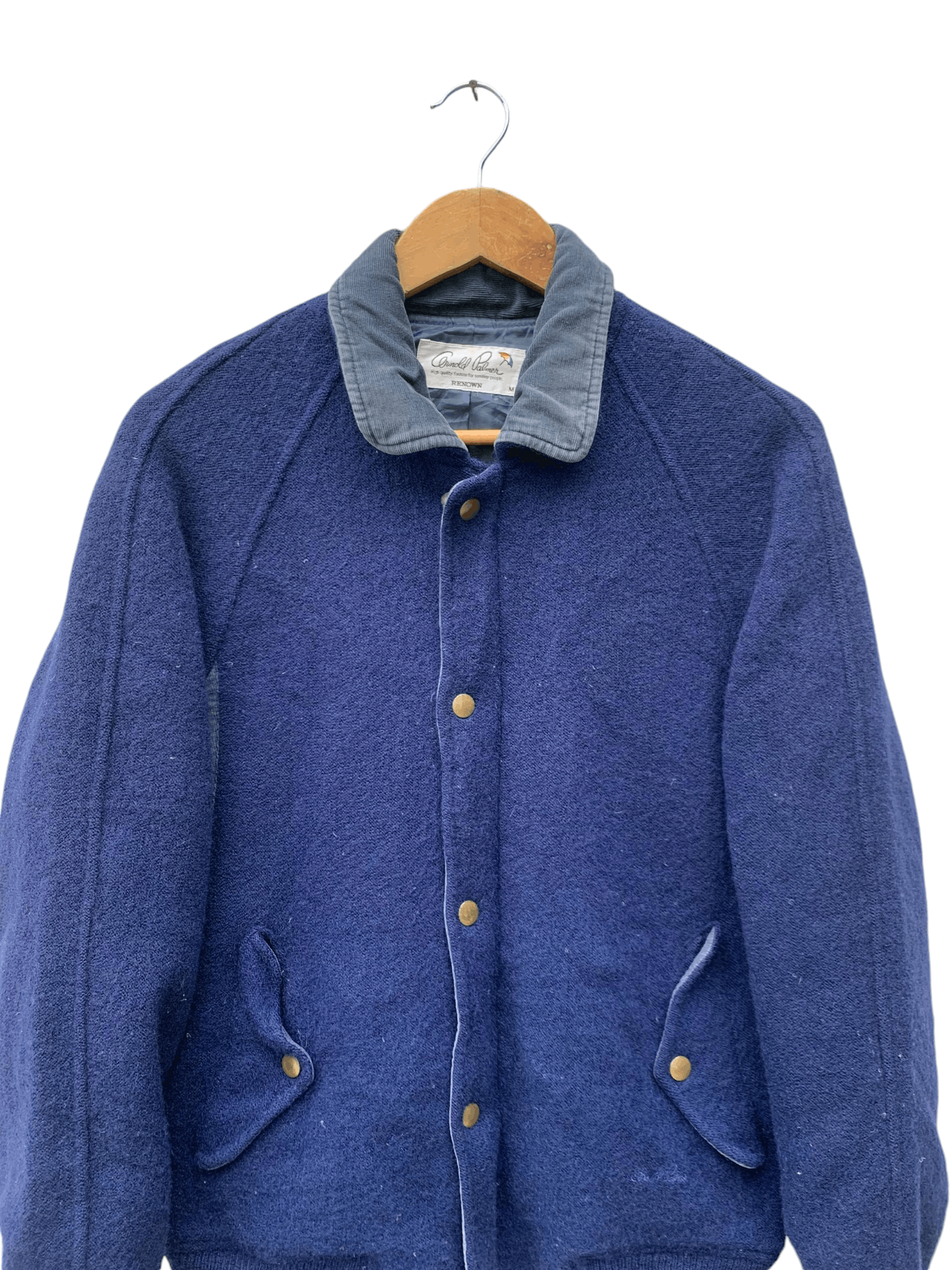 Palmes × Vintage Vintage Arnold Parmel Wool Button Zipper Jacket Size US M / EU 48-50 / 2 - 6 Thumbnail